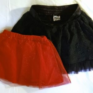 Girls Size 6 skirts